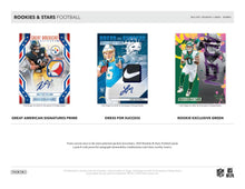 Load image into Gallery viewer, 2024 Panini Rookies &amp; Stars Football 7 Box HALF CASE Break #2 - Breaks on 2/25/25